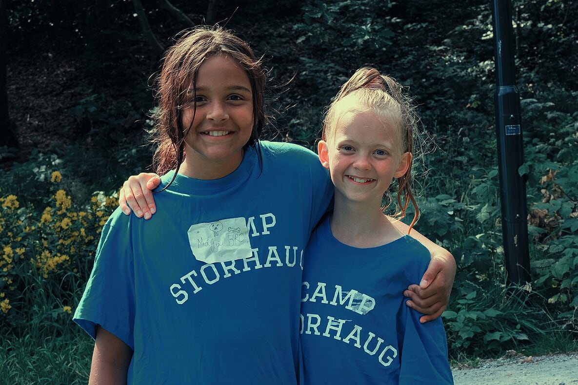 Maya Telfer og Tale Kvie-Sande.