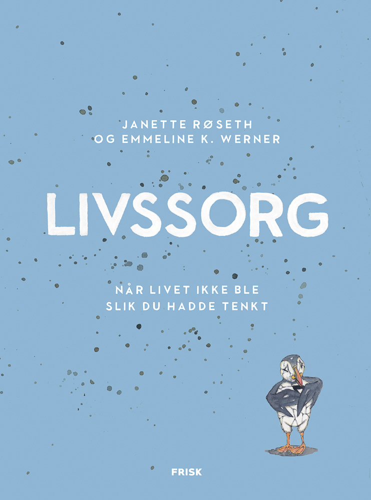 Boka ”Livssorg” kom ut på Frisk Forlag i september.