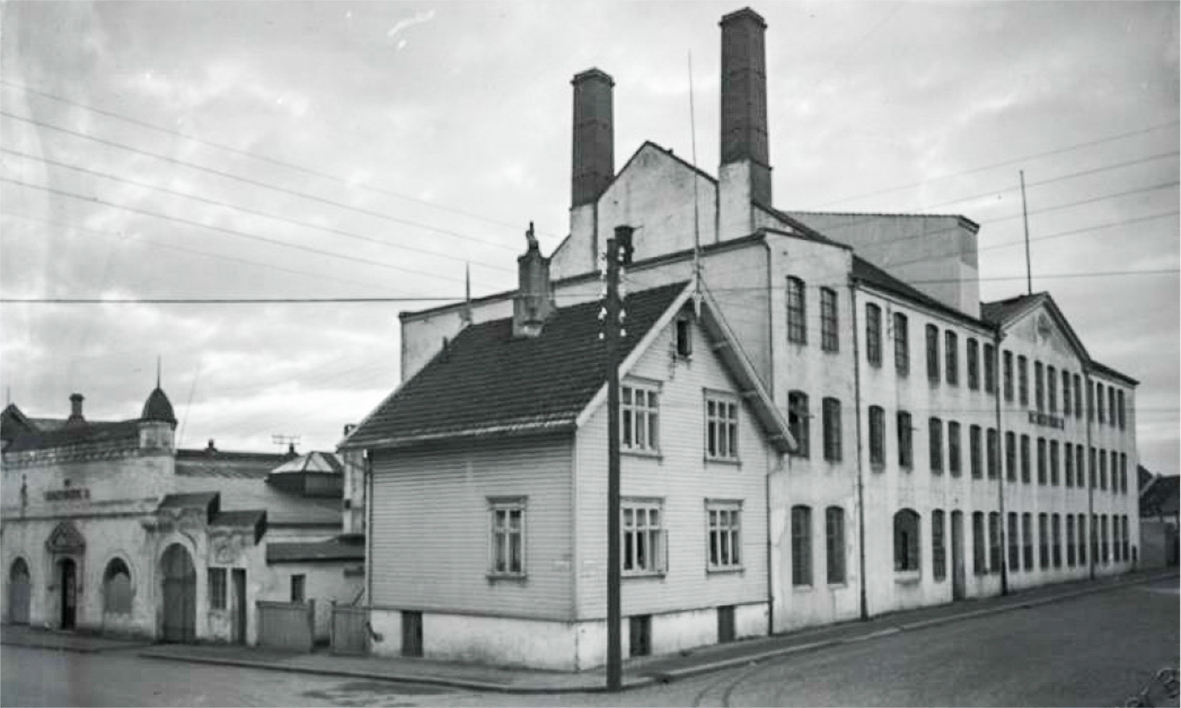 The C. Borgen Packing Co. A.S. Kilde: Fotograf Gard Paulsens arkiv. Stavanger byarkiv.