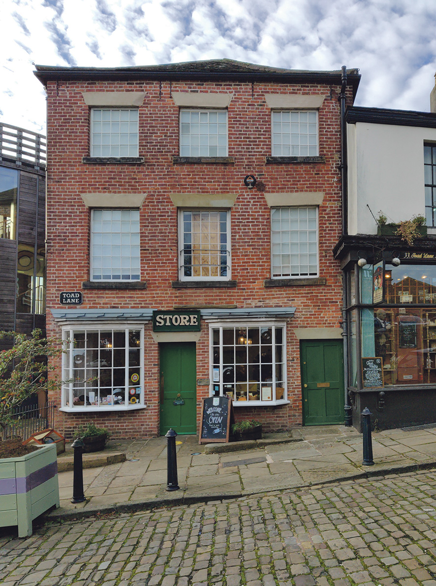 Kooperasjonens butikk i Rochdale.