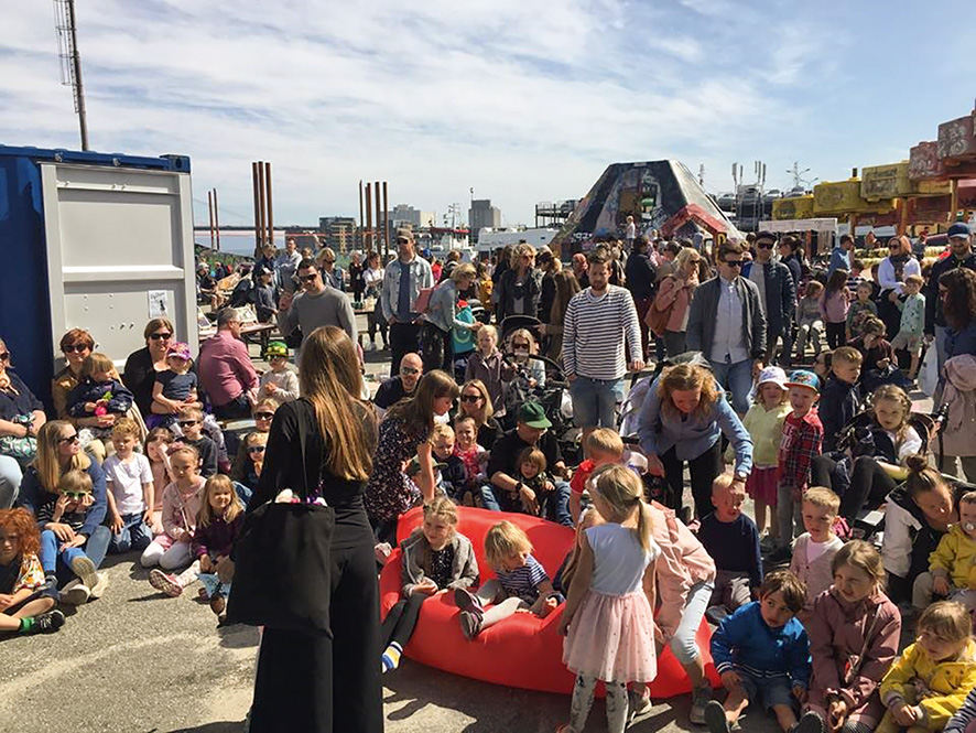 Storhaug Productions arrangerte i samarbeid med mange andre Bybarn kulturfestival i Stavangers sentrum lørdag 12. mai. Blant aktivitetene nevnes skulpturverksted, malerverksted, barneforestillinger og konsert med klassiske perler i Geoparken, lage vikingmasker, mikse sanger og lage beats med Tore Pang, fiskekonkurranse fra Strandkaien og mye mer. Alt gratis og 100 % lokalprodusert og kortreist kultur.