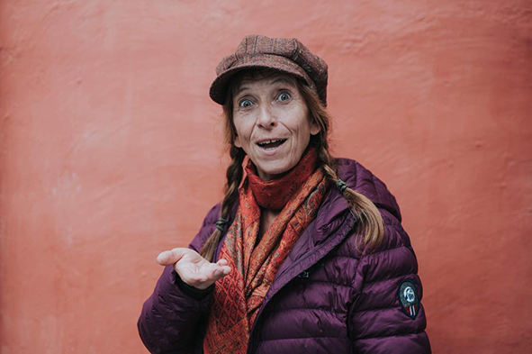 – Jeg er en eventyrer på heltid, sier Nina Næsheim. – Jeg har fortellinger for alle aldre til de fleste anledninger.