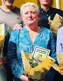 Johanne Vik Karachristianidou ble nominert til årets ildsjelpris på Storhaug for sitt langvarige beboerengasjement.