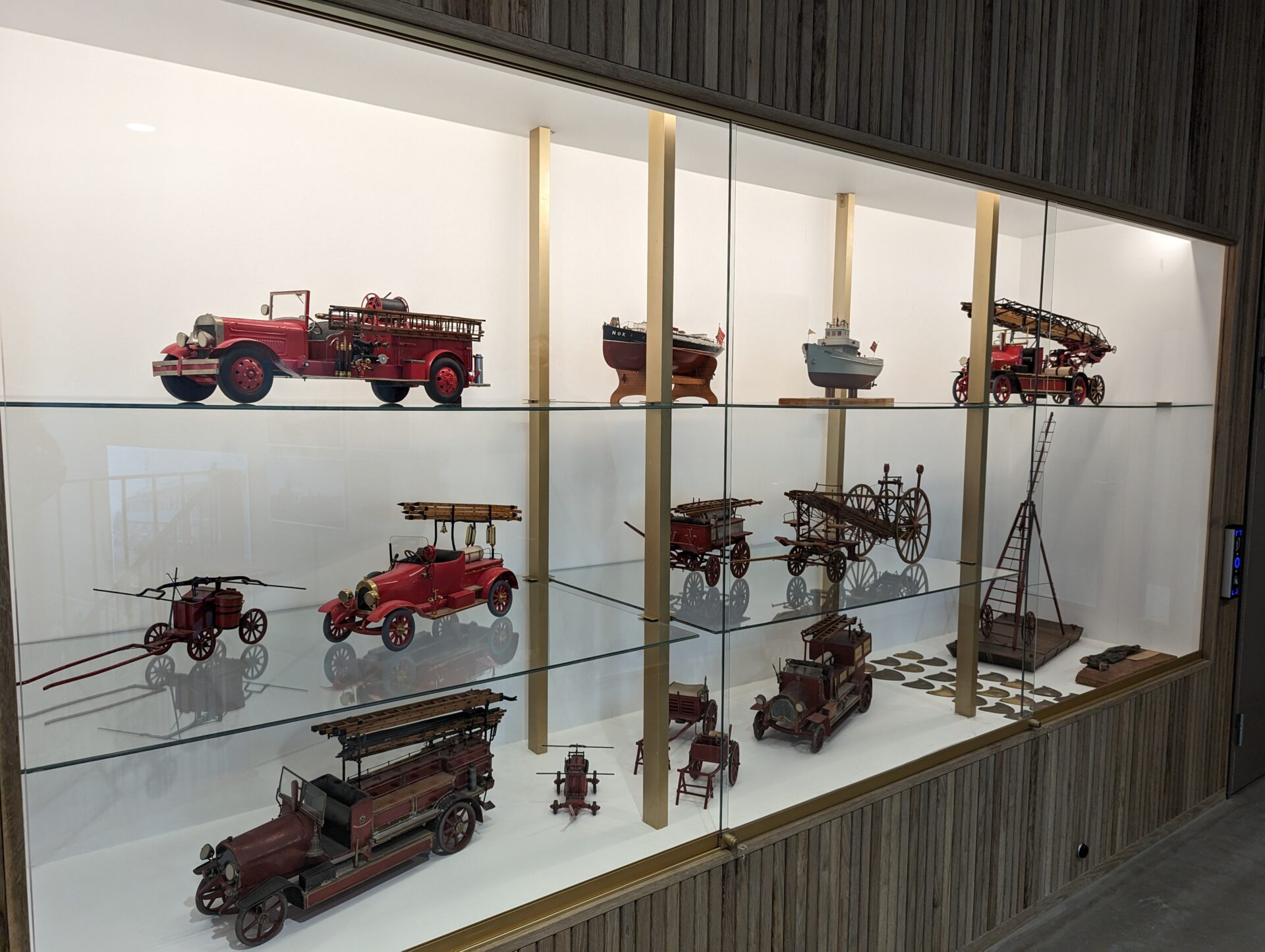 Museale modeller fra den gamle stasjonen er tatt med inn i Varmen.