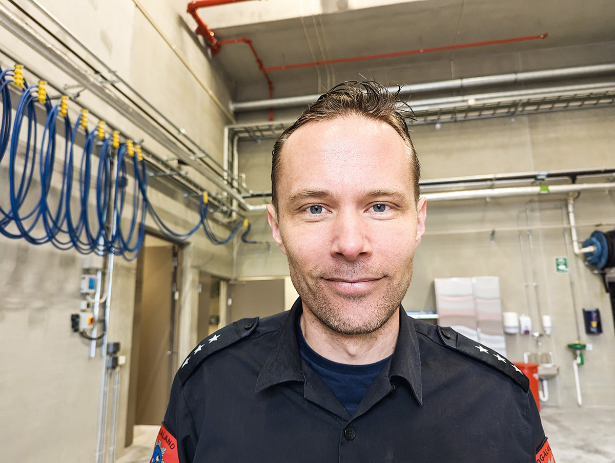 Brannmester Raymond Wikre