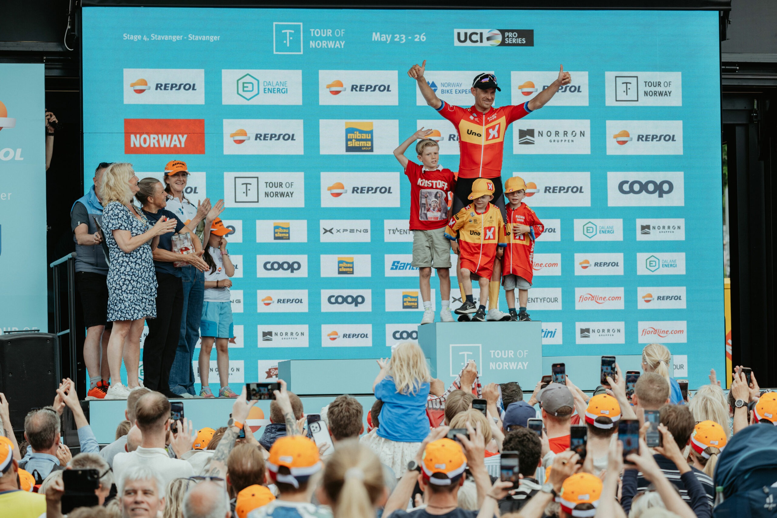 De tre siste årene har Alexander Kristoff (37) vunnet Tour of Norway-rittet. I år får han konkurranse av lillebror Felix (19).