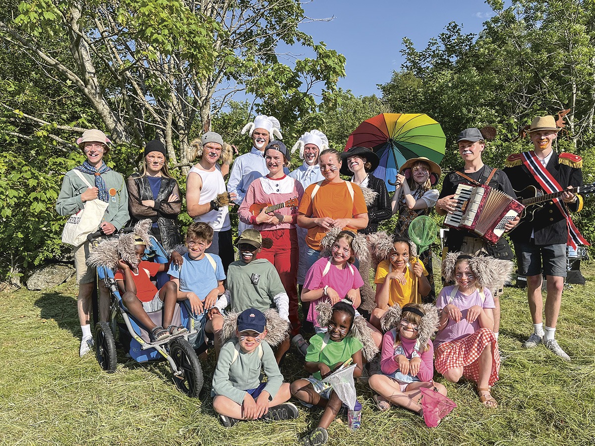 Nabolagsteatret i Emmaus, juni 2023.