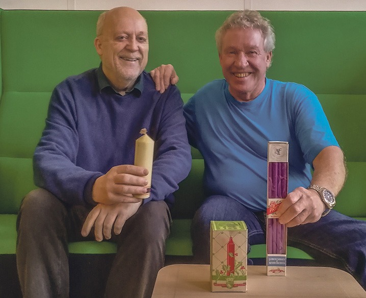 Gunnar Roalkvam og Johnny Emanuelsen. Foto Sigrid Bækholt